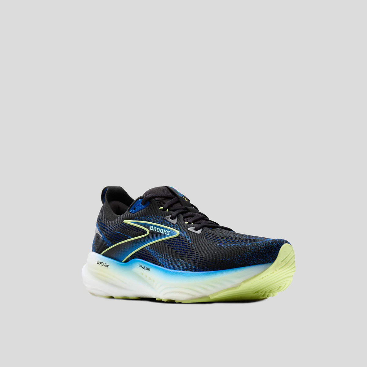 Men's Glycerin GTS 22 | Black/Cobalt/Neo Yellow