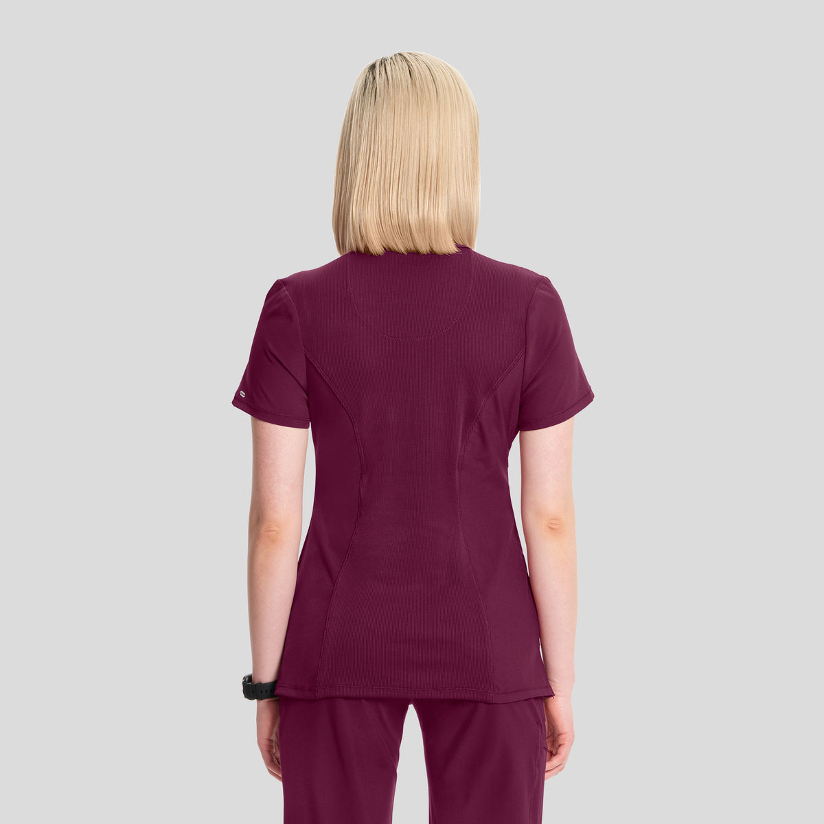Women's Round Neck Top | Wine