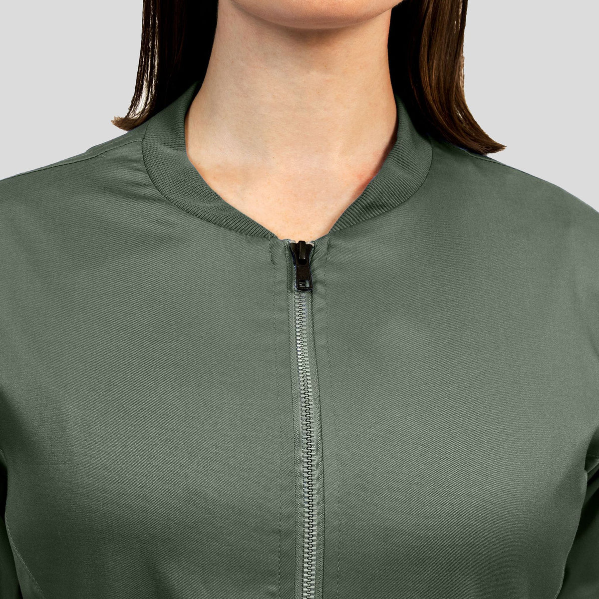 Womenβs Zip Jacket | Olive