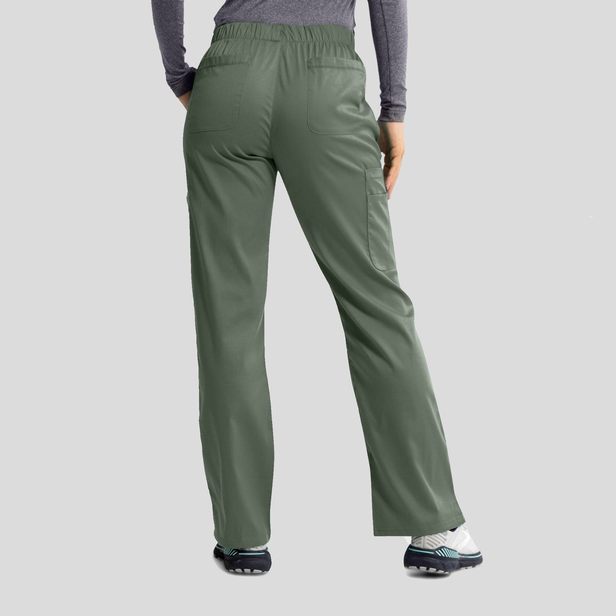 Womenβs Elastic Waist Pant | Olive