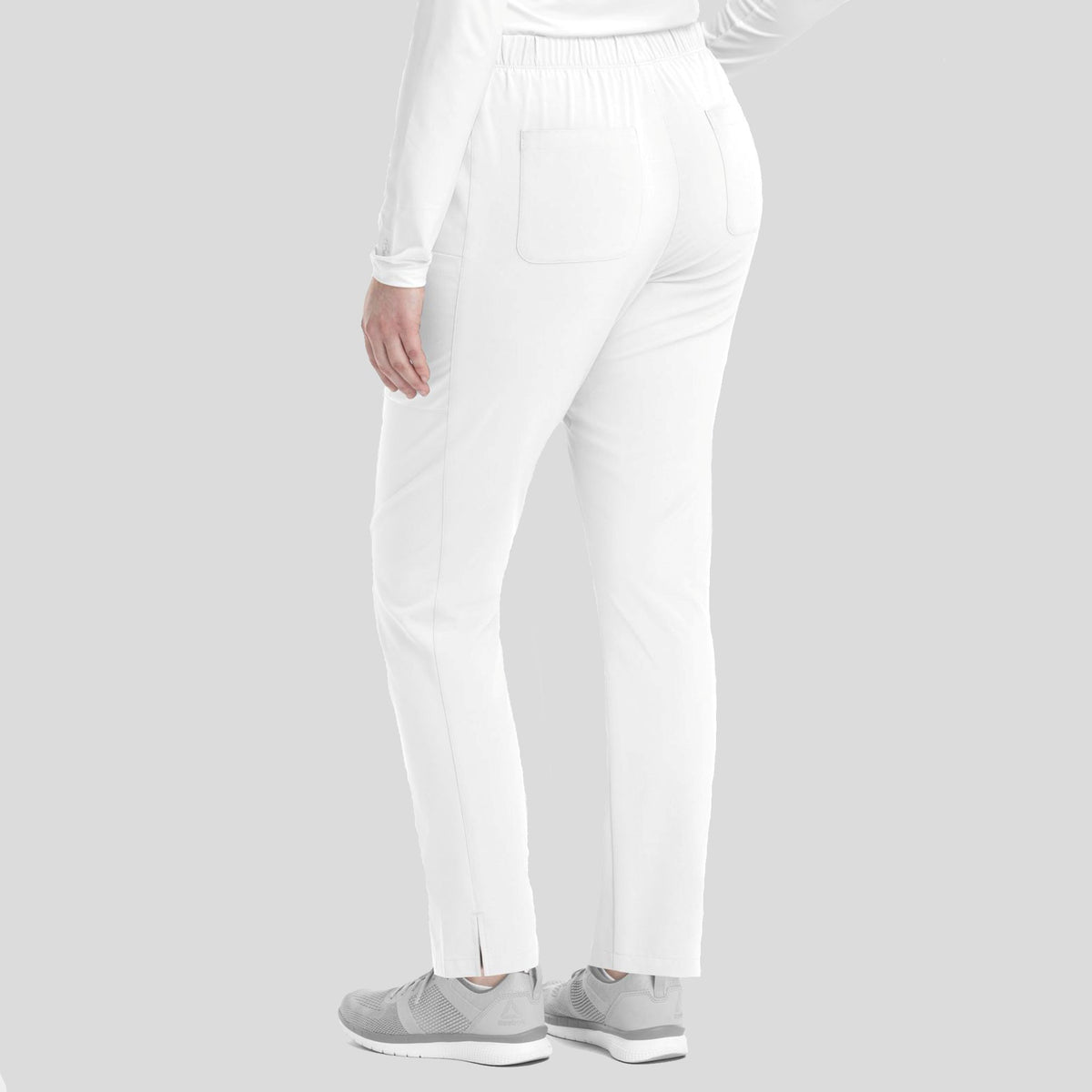 Women's Tapered Leg Pant | White