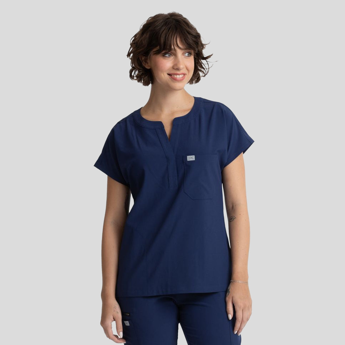 Womenβs Dolman 3 Pocket Top | Navy