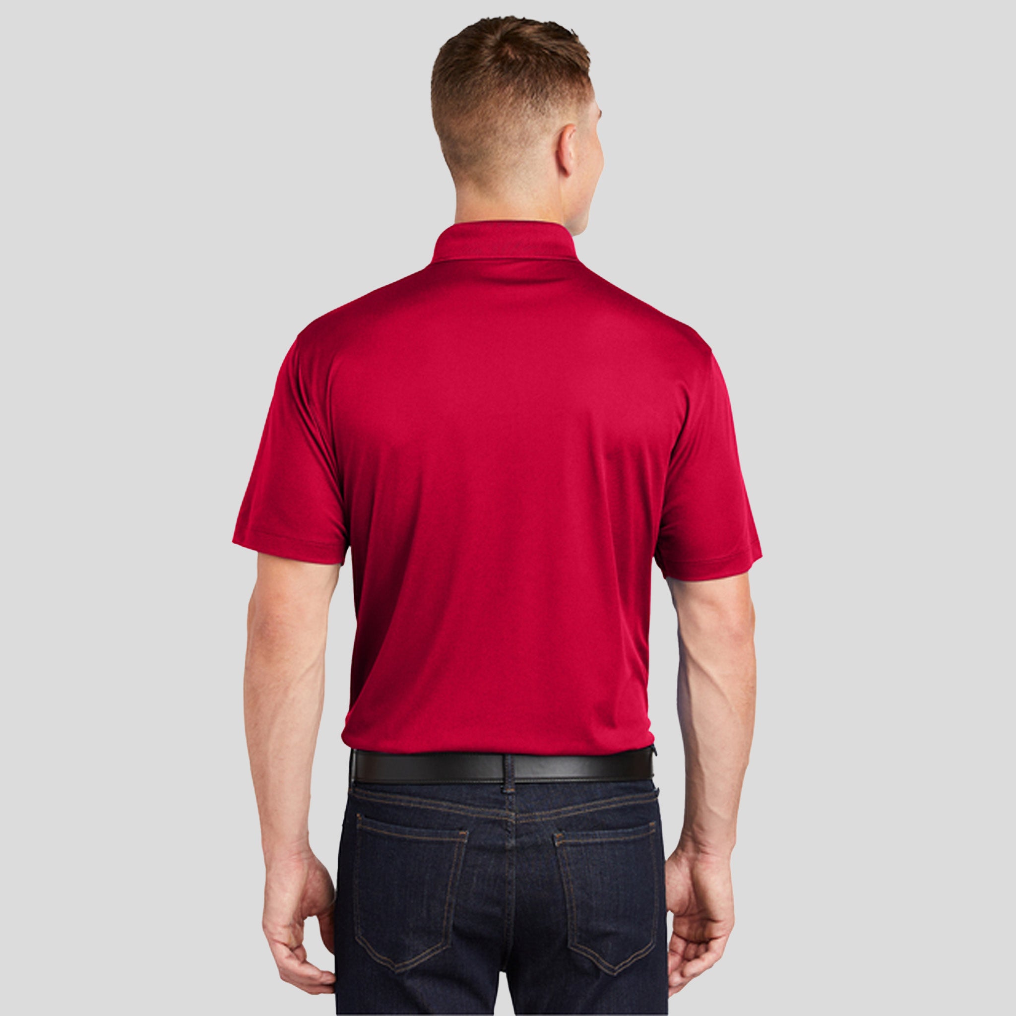 Micropique Sport-Wickยฎ Polo | Deep Red