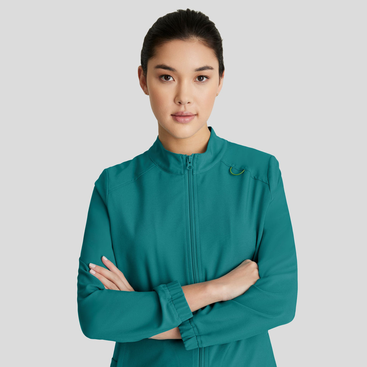 Virtue Warm-up Scrub Jacket | Teal