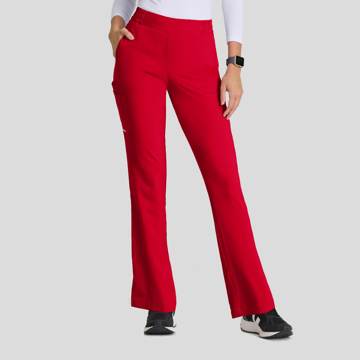 Cosmo Scrub Pant | True Red