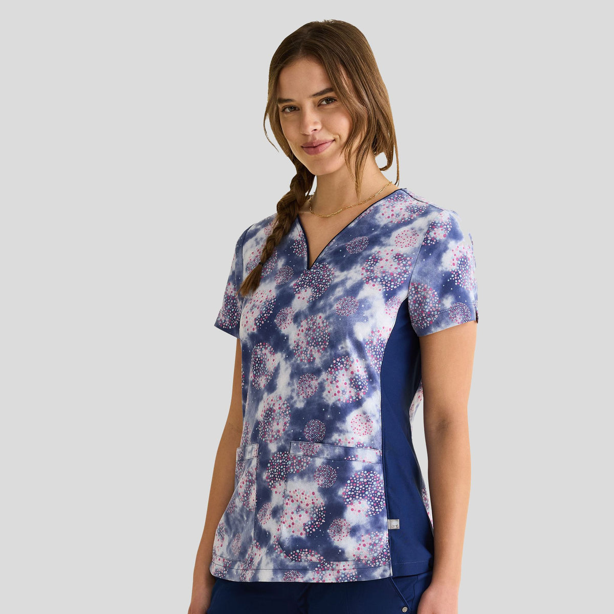 Jean Fantastical Dots Print Top | FSLD