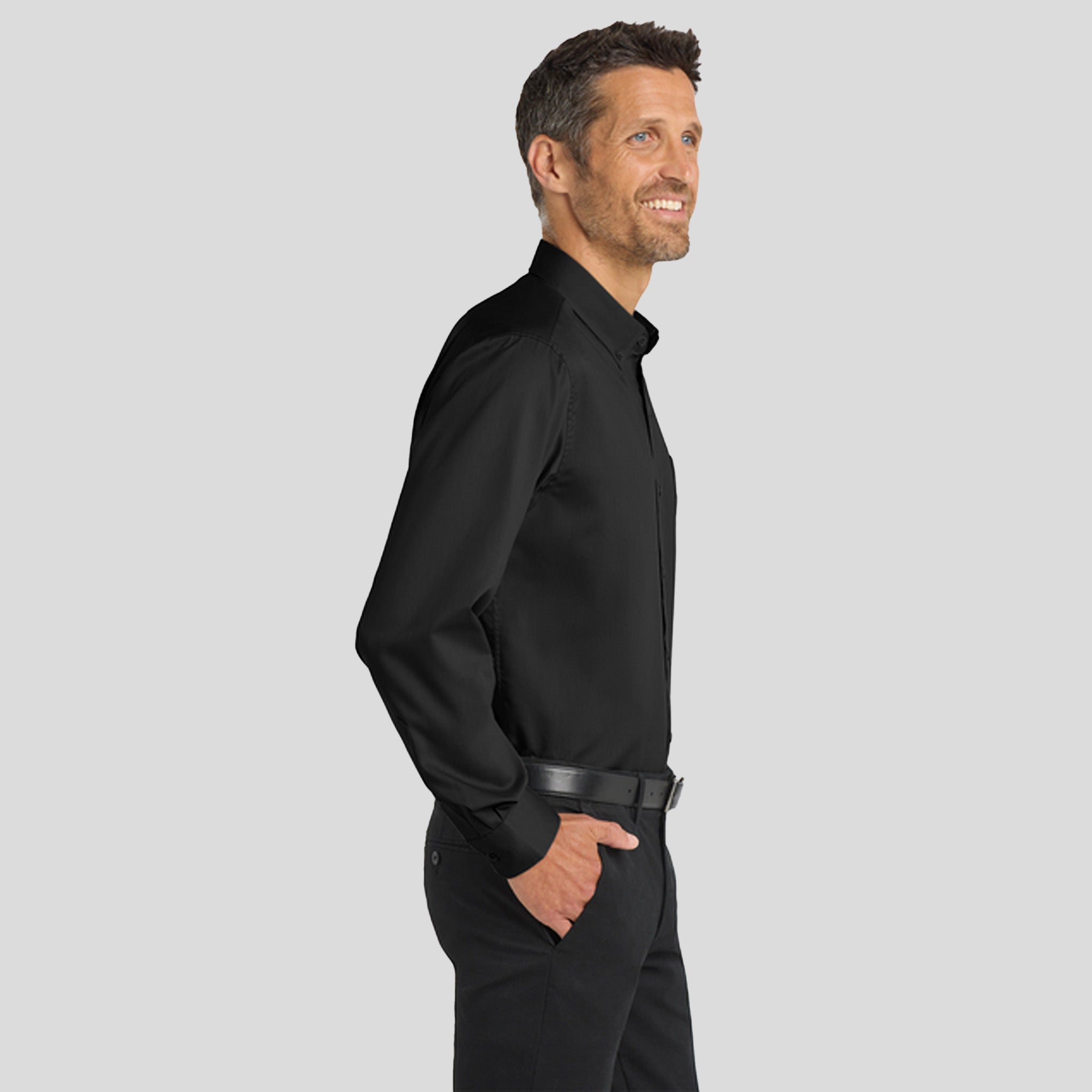 SuperPro™ Twill Shirt | Black
