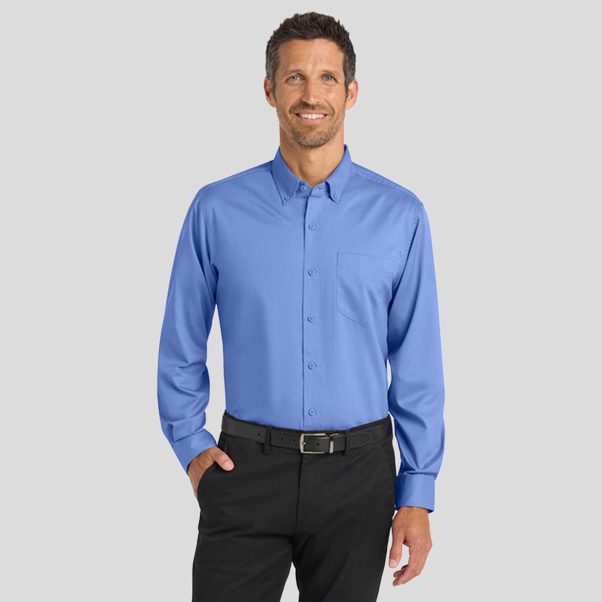SuperPro™ Twill Shirt | Ultramarine Blue