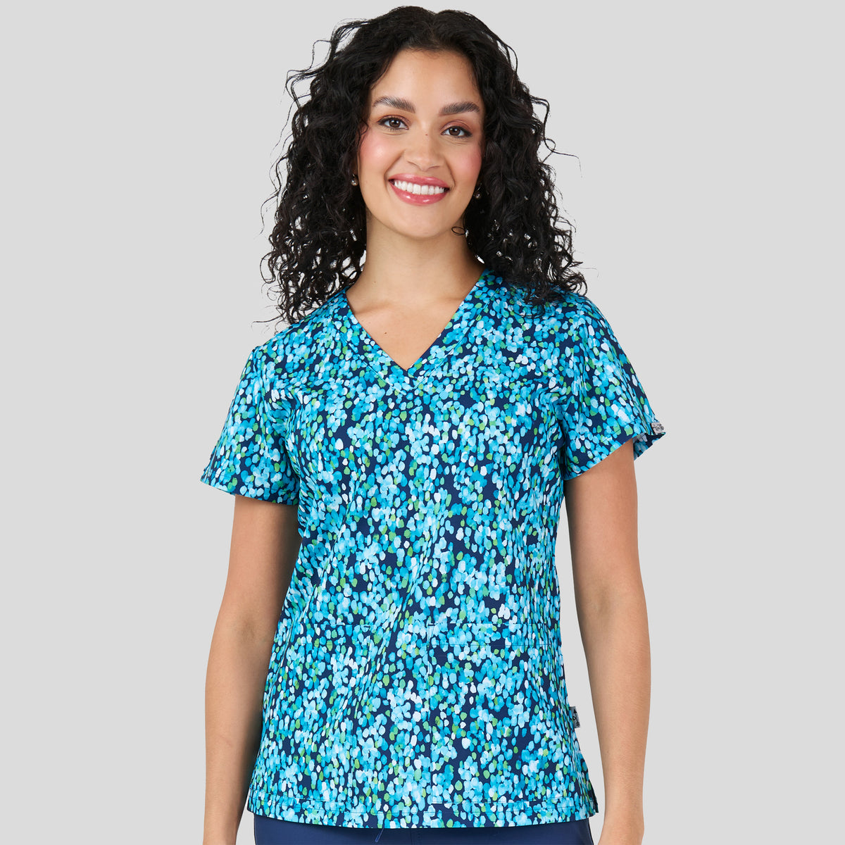 Audrey Print Top | Mosaic Mirage